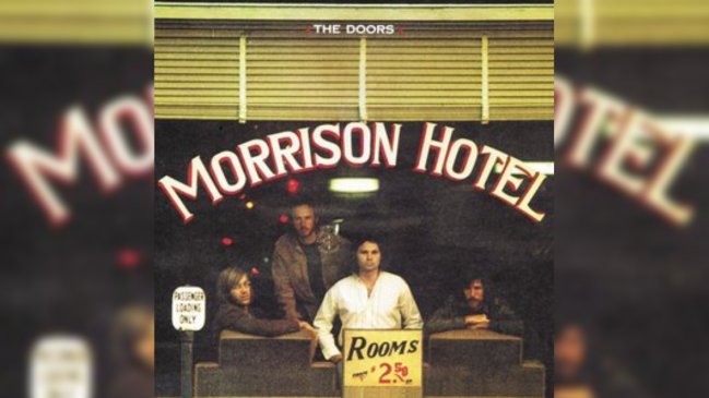 Incendio destruyó el Hotel Morrison, portada del álbum de 'The Doors'