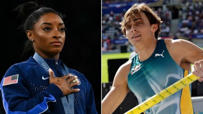 Prensa internacional eligió a Biles y Duplantis como los mejores de 2024