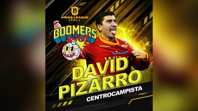David Pizarro fue anunciado como gran refuerzo en la Kings League de Italia