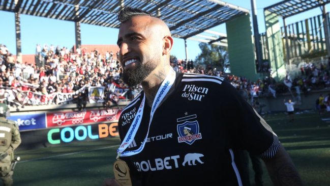 Arturo Vidal mostró en sus redes 