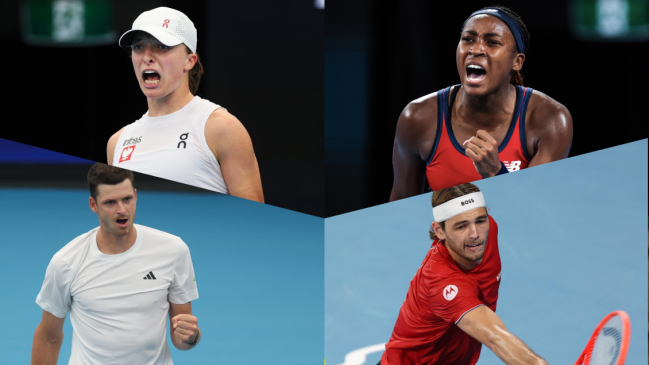 Polonia y Estados Unidos dominaron para avanzar a la final de la United Cup