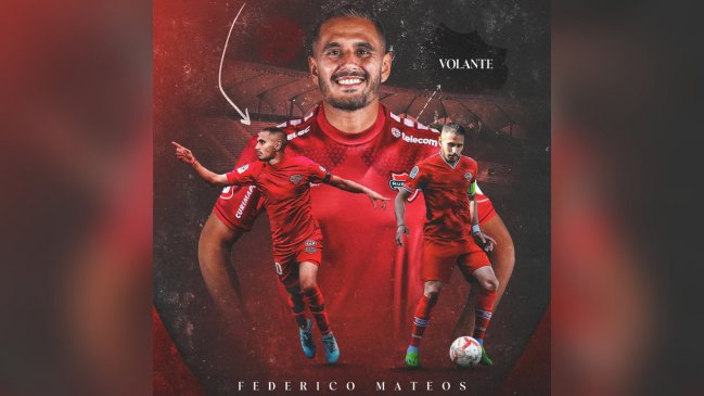 Ñublense anunció el regreso de Federico Mateos