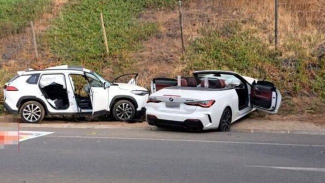 Accidente de tránsito dejó dos argentinos fallecidos en Zapallar