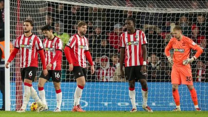   Brereton vio desde la banca la goleada que sufrió Southampton ante Brentford 