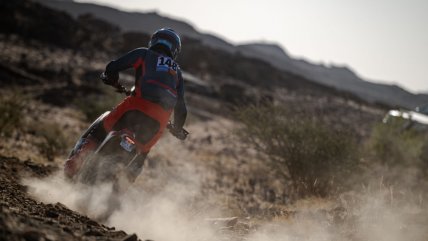   Tomás de Gavardo resistió firme la primera parte de la etapa de 48 horas en el Dakar 