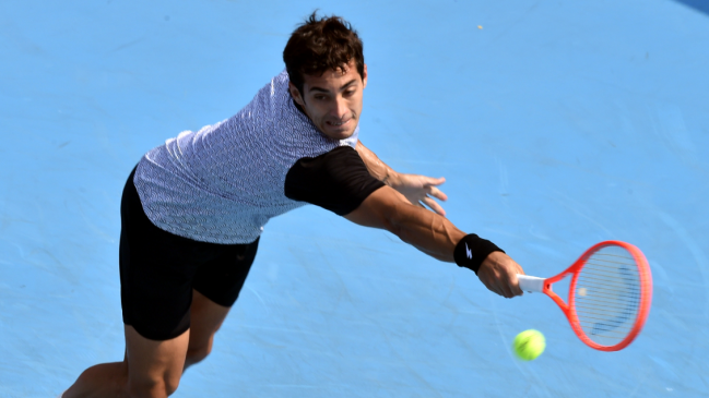 Cristian Garin tuvo un cómodo estreno en la qualy de Australia