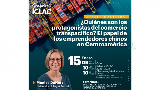 Seminario abordará el papel de la diáspora china en Centroamérica