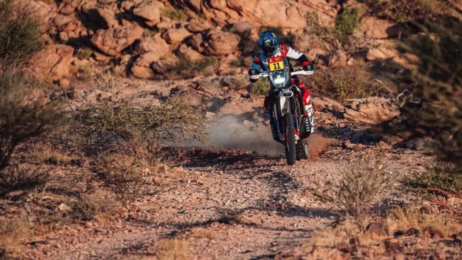 José Ignacio Cornejo repitió podio en la quinta etapa del Dakar