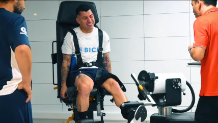   El primer día de trabajos de Gary Medel en Universidad Católica 