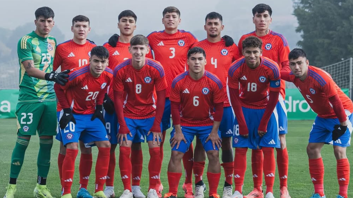 La Roja sub 20 presentó nomina para amistosos frente a Argentina previos al Sudamericano