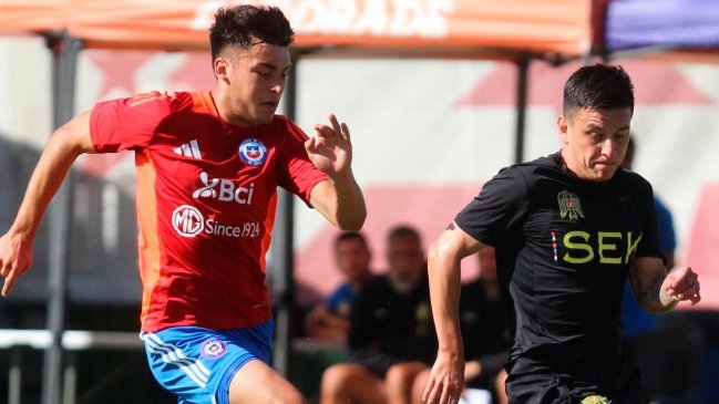 Selección chilena sub 20 venció a Unión Española en duelo de 11 goles