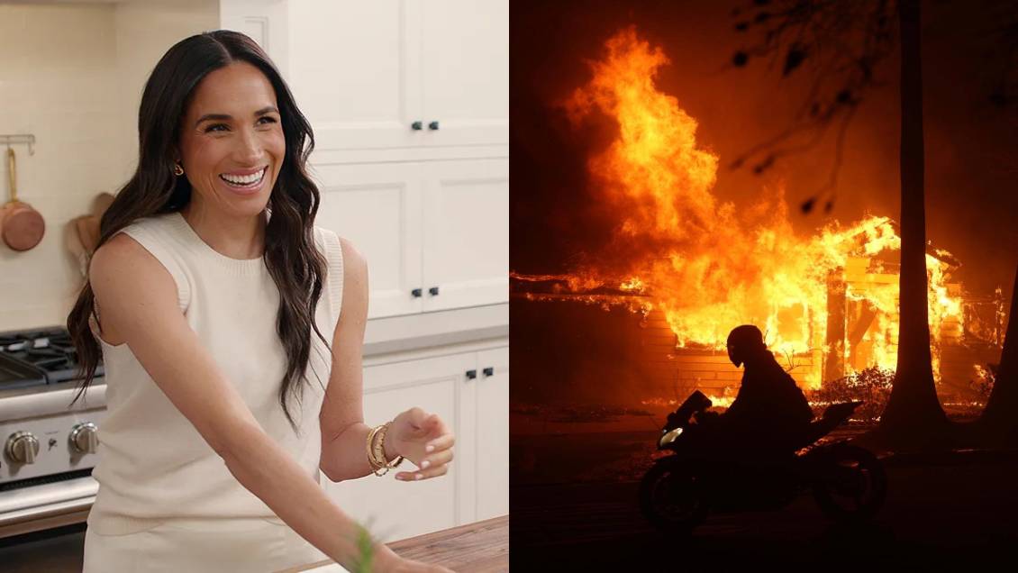 Meghan Markle pospone estreno de su serie de Netflix por incendios en California