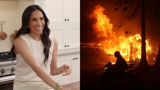 Meghan Markle pospone estreno de su serie de Netflix por incendios en California