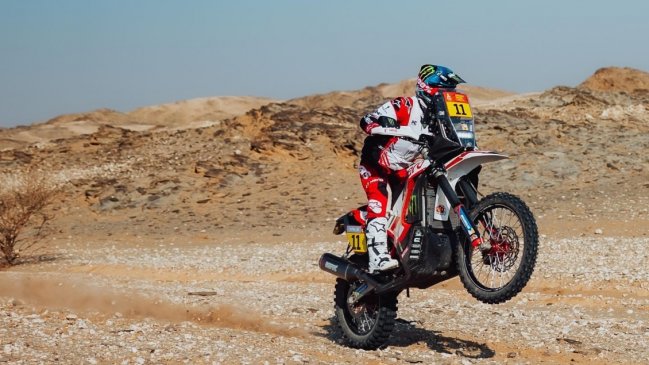 José Ignacio Cornejo remató sexto y sigue en el grupo de avanzada en el Dakar