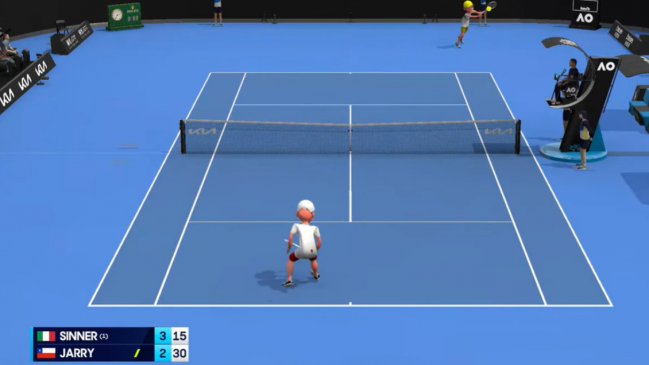 El Abierto de Australia transmite sus partidos por YouTube de manera animada