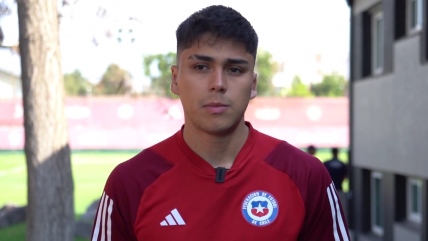   Damián Pizarro y la Roja Sub 20: Estoy con muchas ansias y ganas de dar lo mejor 