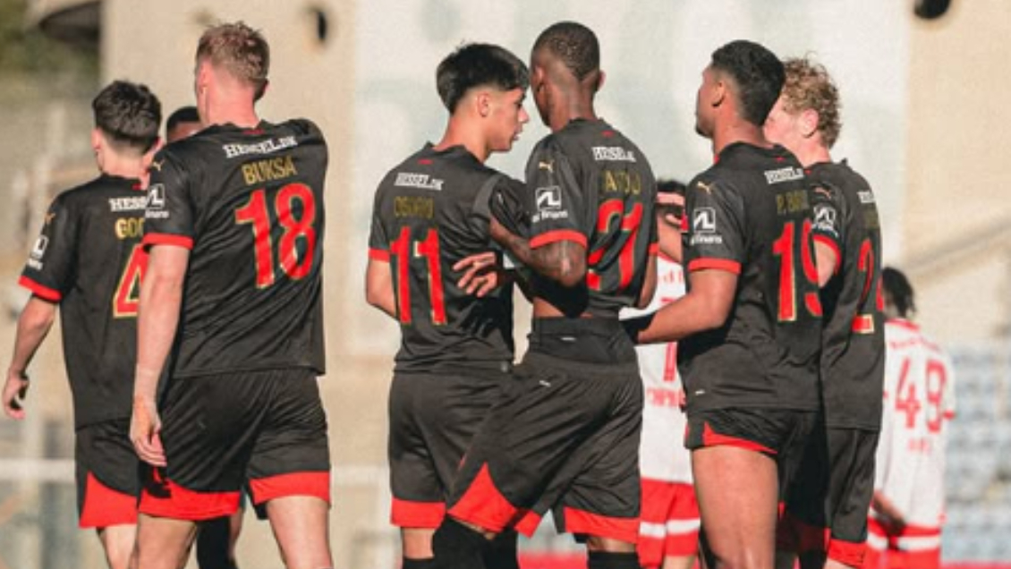 Darío Osorio volvió a las canchas en el amistoso entre Midtjylland y RB Salzburg