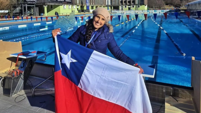 ¡Grande! Bárbara Hernández obtuvo su primer oro en el Mundial de Aguas Gélidas 2025