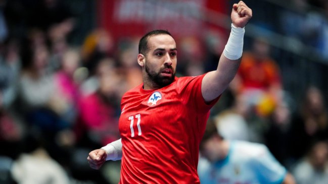 Chile perdió ante España en la primera fecha del Mundial de balonmano
