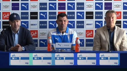   Gary Medel reconoció 