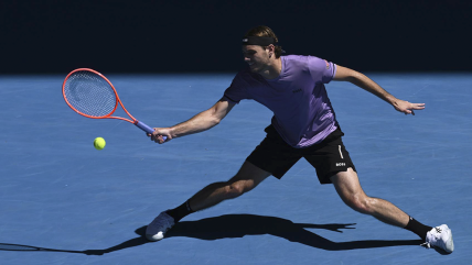   Fritz se candidateó en el Abierto de Australia con aplastante triunfo ante Garin 