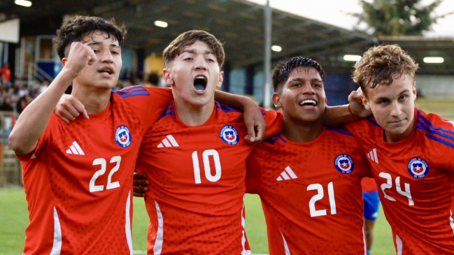 La Roja sub 17 goleó a Bolivia en su debut por el cuadrangular de Osorno