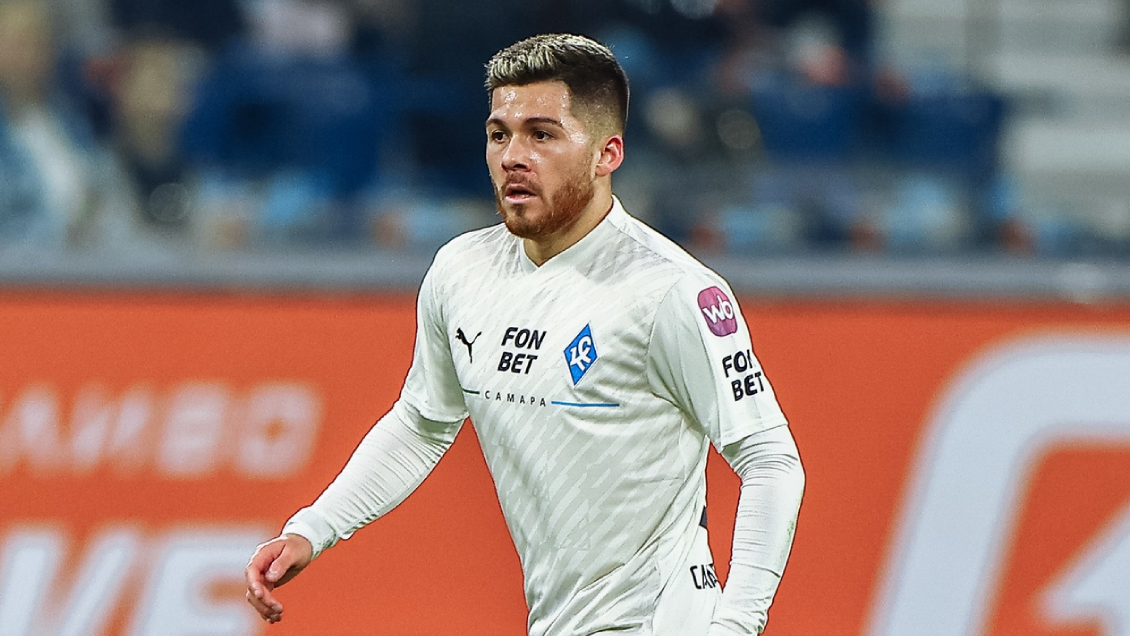 Víctor Felipe Méndez se ausentó del entrenamiento de su equipo en Rusia