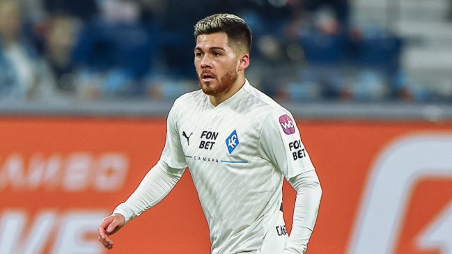 Víctor Felipe Méndez se ausentó del entrenamiento de su equipo en Rusia