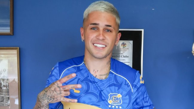 Everton presentó al uruguayo Diego Hernández como su nuevo jugador