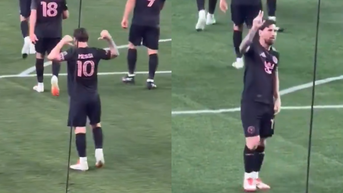 [VIDEOS] Messi enrostró los Mundiales de Argentina a hinchas de América de México