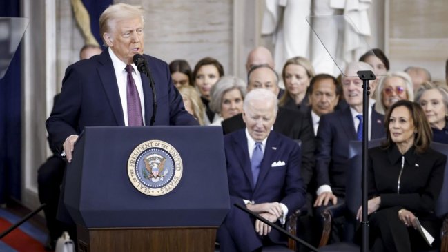 Los primeros anuncios y frases de Donald Trump en su retorno al poder