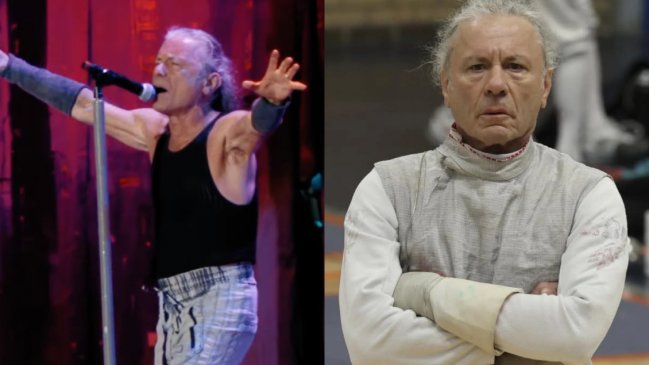 Bruce Dickinson de Iron Maiden compitió en prestigioso torneo de esgrima