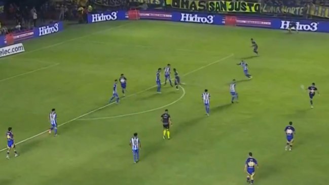 [VIDEO] Carlos Palacios se lució con gran pase en gol de Boca Juniors en la Copa Argentina