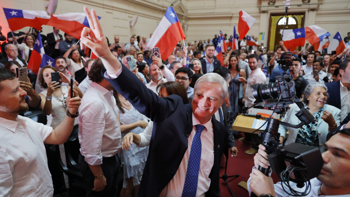 Republicanos proclamó oficialmente a J.A. Kast como candidato presidencial