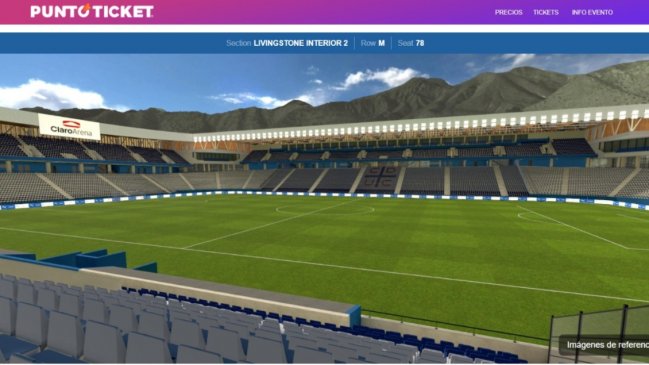 Con mapa 3D del Claro Arena: UC informó importantes avances en adquisición de abonos