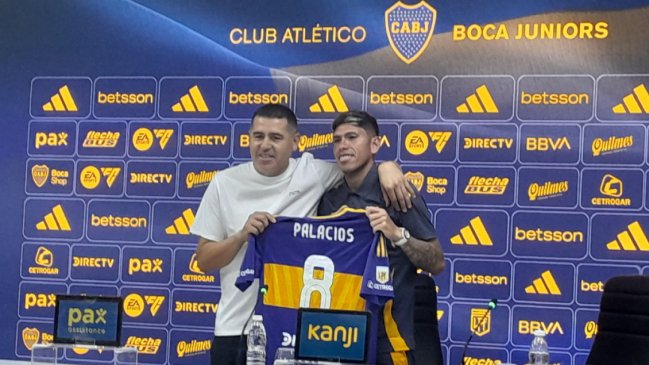 Carlos Palacios piensa en grande junto a Boca: Mi sueño es ganar la Copa Libertadores