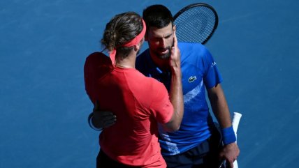   Zverev lamentó las pifias a Djokovic 