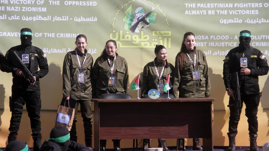 Hamás liberó a cuatro mujeres soldado cautivas en Gaza