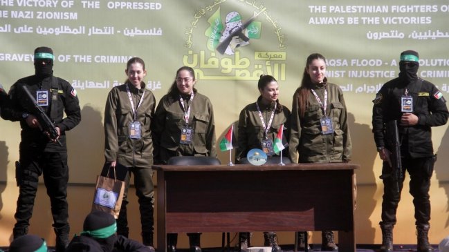 Hamás liberó a cuatro mujeres soldado cautivas en Gaza