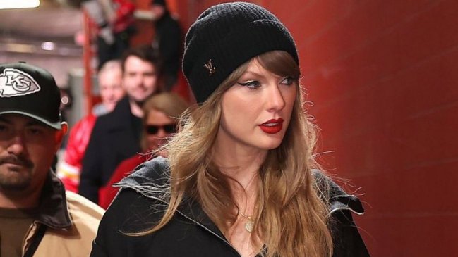 ¿Amuleto camino al Super Bowl? Taylor Swift fue a ver a los Chiefs