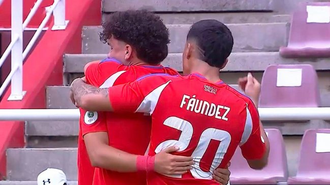 [VIDEO] Ignacio Vásquez puso el 1-0 de la Roja sub 20 ante Perú