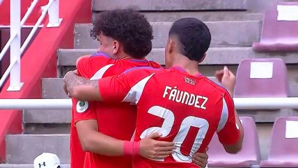   [VIDEO] Ignacio Vásquez puso el 1-0 de la Roja sub 20 ante Perú 