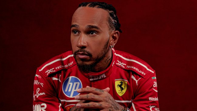 Lewis Hamilton chocó el Ferrari en las pruebas de pretemporada