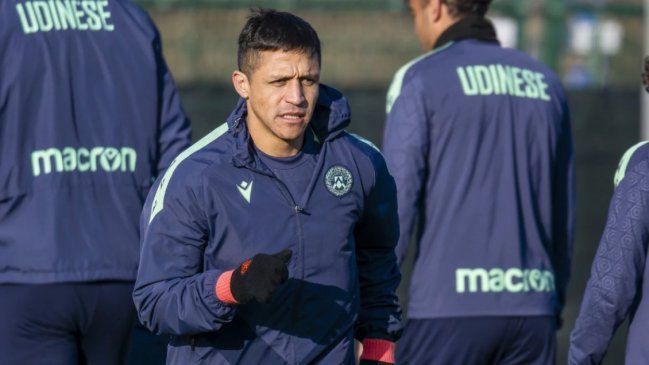 Idolo de Udinese exigió más minutos para Alexis y lo comparó históricos cracks