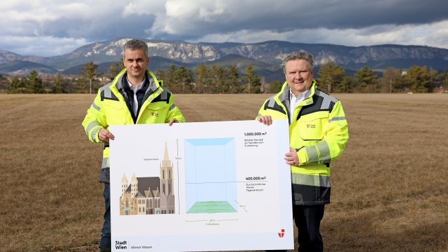 Viena construirá el depósito de agua potable más grande del mundo
