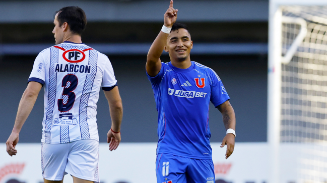 [VIDEOS] La U se adelantó ante Recoleta con golazos de Matías Sepúlveda y Nicolás Guerra