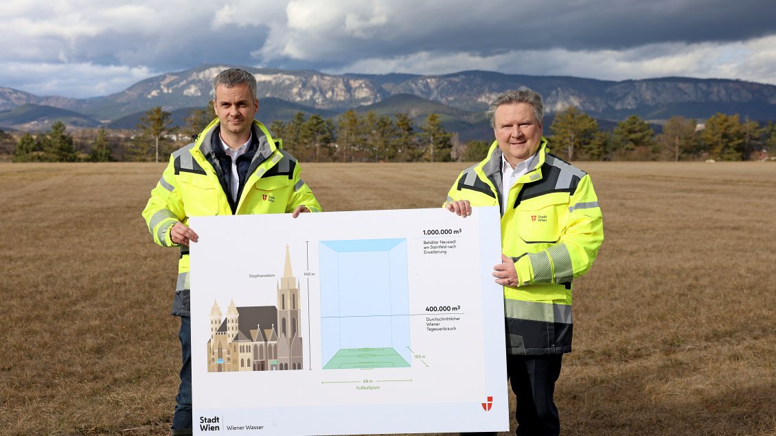 Viena construirá el depósito de agua potable más grande del mundo