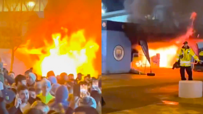 Incendio obligó a evacuar el Etihad Stadium antes del partido entre Manchester City y Brujas