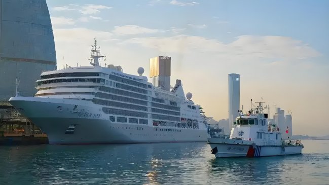 Crucero de Año Nuevo chino inicia la temporada turística en Xiamen