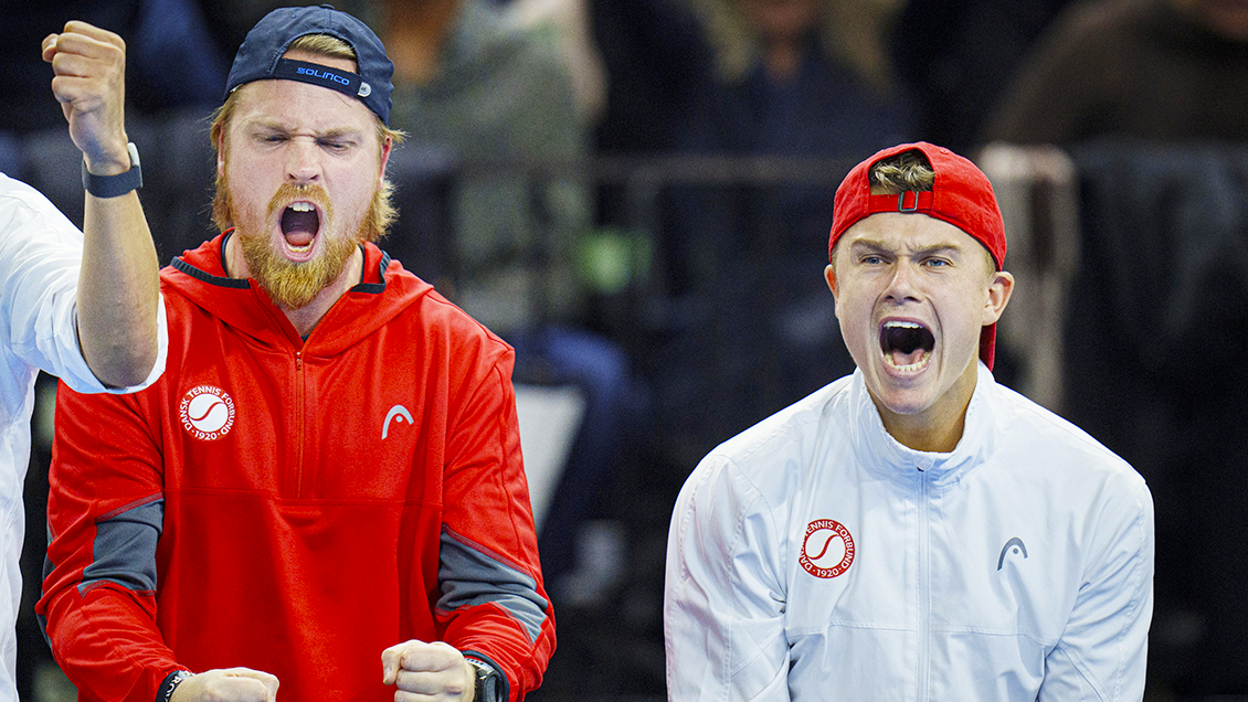 Rune y Moeller lideraron épica remontada de Dinamarca ante Serbia en la Copa Davis